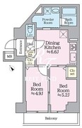 アイルグランデ押上ノース 703 間取り図