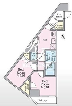 アイルグランデ押上ノース 906 間取り図