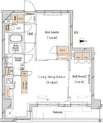 ブランシエスタ江古田 302 間取り図
