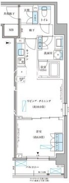 パークアクシス文京本郷 319 間取り図