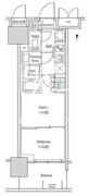 ブルックサイドレジデンス木場 630 間取り図