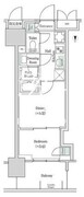 ブルックサイドレジデンス木場 632 間取り図