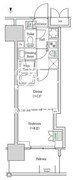 ブルックサイドレジデンス木場 636 間取り図