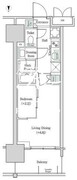 ブルックサイドレジデンス木場 641 間取り図