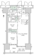 ブルックサイドレジデンス木場 646 間取り図