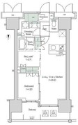 ブルックサイドレジデンス木場 746 間取り図