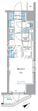 ルフォンプログレ赤塚 205 間取り図