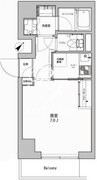 プライムアーバン麻布十番 303 間取り図