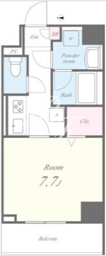 クレール 202 間取り図