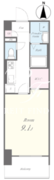 ライツ福助 404 間取り図