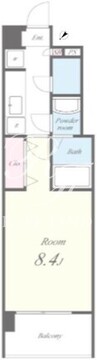 ケイウッドハウス 403 間取り図