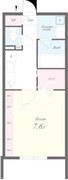 アールコート早稲田 507 間取り図