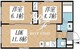クリアル高田馬場3 502 間取り図
