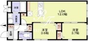 リザーブ北綾瀬 303 間取り図