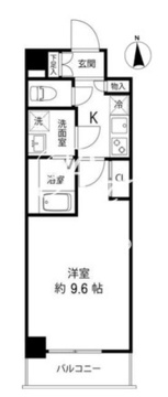 蓮根レジデンス 302 間取り図