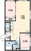 グランヴィクトワール大山 202 間取り図