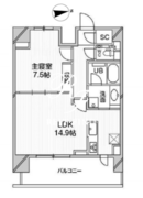 M白金台 1102 間取り図
