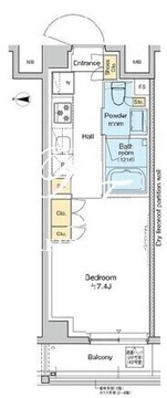 レジデンス高円寺 305 間取り図