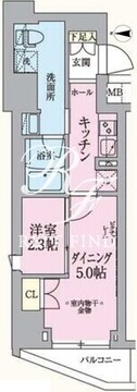 アークマーク板橋大山 401 間取り図