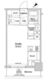 コンフォリア東池袋イースト 1105 間取り図