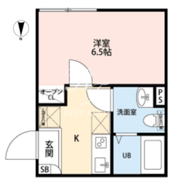 プライム大崎 103 間取り図