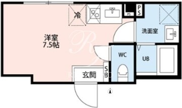 ＢＥＬ　ＦＩＯＲＥ　ＳＨＩＭＯ 202 間取り図