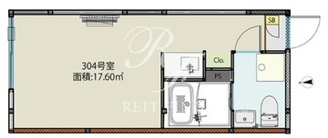 BoaSorte綾瀬1丁目 304 間取り図