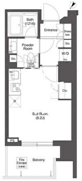コンフォリア新中野 601 間取り図