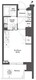 コンフォリア新中野 601 間取り図