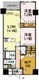 サンジョイアゼロ 608 間取り図