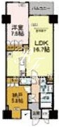 サンジョイアゼロ 709 間取り図