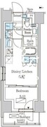 パークアクシス品川天王洲アイル 430 間取り図