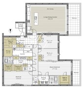 フィアトルクス表参道 101 間取り図