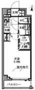 エスレジデンス王子イースト 503 間取り図