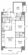 ACPレジデンス三ノ輪テラス 403 間取り図