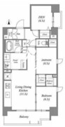 ACPレジデンス三ノ輪テラス 603 間取り図
