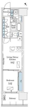 ロイヤルパークス有明 1047 間取り図