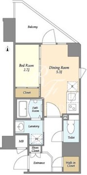 ラティエラ都立大学 301 間取り図