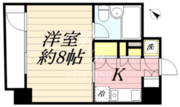 HF八丁堀レジデンス2 805 間取り図