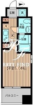 レジディア大森 1101 間取り図
