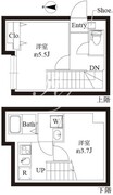 ル・クール渋谷本町 101 間取り図