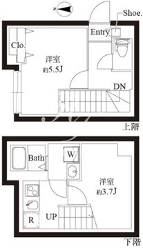 ル・クール渋谷本町 101 間取り図