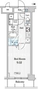 キャメルプレイス 704 間取り図