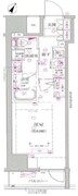 ベルシード西巣鴨 903 間取り図