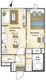 ラドゥセール戸越銀座 105 間取り図