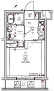 レンティーヴァ綾瀬 204 間取り図
