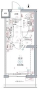 クレヴィスタ井荻 406 間取り図