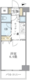 KDXレジデンス西新宿 203 間取り図