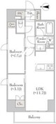 ルミーク錦糸町 207 間取り図