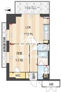 ＭＦＰＲコート木場公園 1212 間取り図